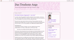 Desktop Screenshot of das-trockene-auge.info
